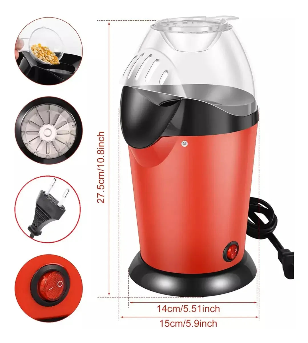 Máquina para Hacer Popcorn