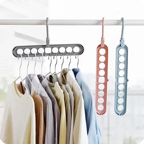Organizador de Ropa Multifuncional 9 en 1 — Ahorra Espacio en tu Clóset