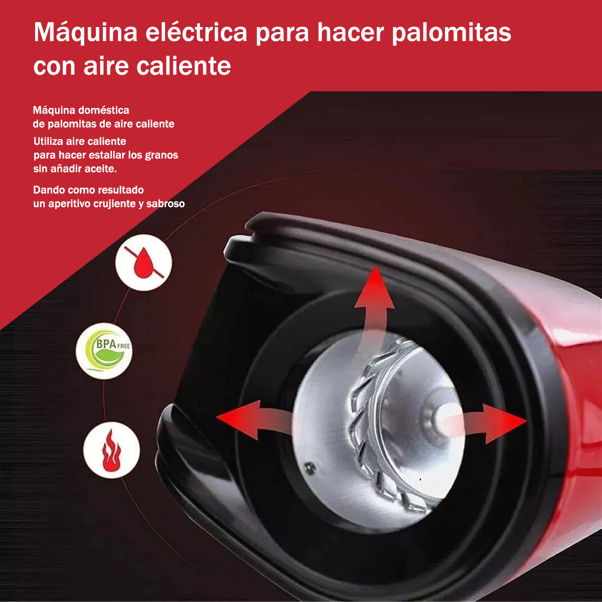 Máquina para Hacer Popcorn